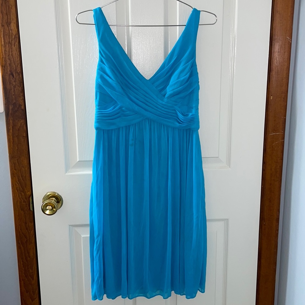 David’s Bridal Bridesmaid Dress - Blue - Size 6